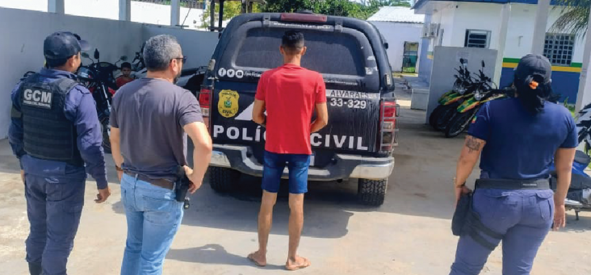 Policiais civis da 57ª Delegacia Interativa de Polícia (DIP) de Alvarães (a 531 quilômetros de Manaus), com o apoio da Guarda Civil Municipal (GCM), prenderam em flagrante, na manhã do último sábado (26/04), um homem, 30, pelo crime de lesão corporal no contexto da Lei Maria da Penha, praticado contra sua companheira, de 31 anos.